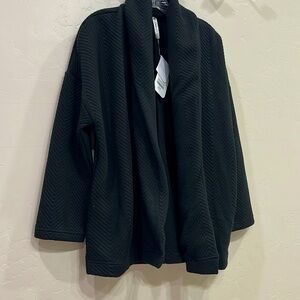 Fabletics Vanessa Quilted Cardigan Black XS